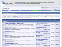 Tablet Screenshot of forum.politics.be